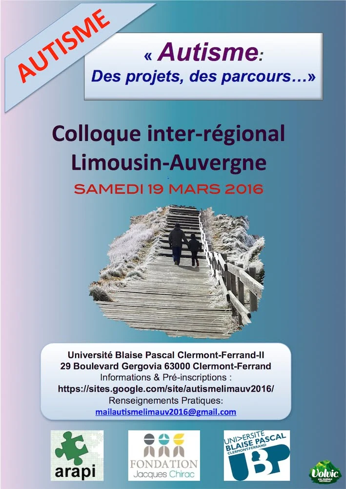 Autisme Colloque inter-régional